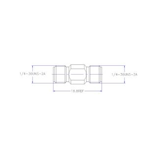 HS-2.92mmF To 2.92mmF Adapter (40G)_Web2